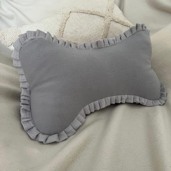 Lesekissen Romantic Grau