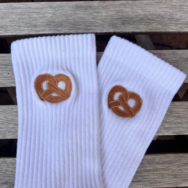 Socken Brezel
