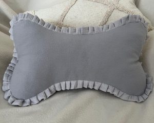 Lesekissen Romantic Grau