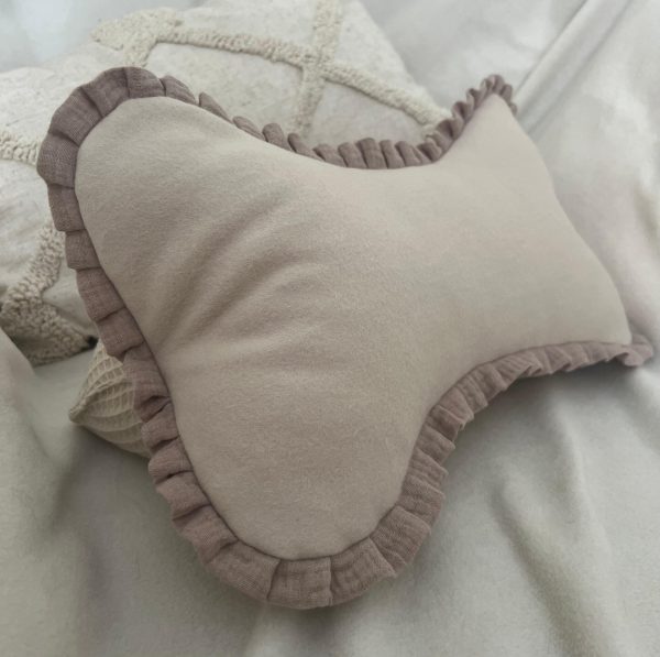 Lesekissen Romantic Creme