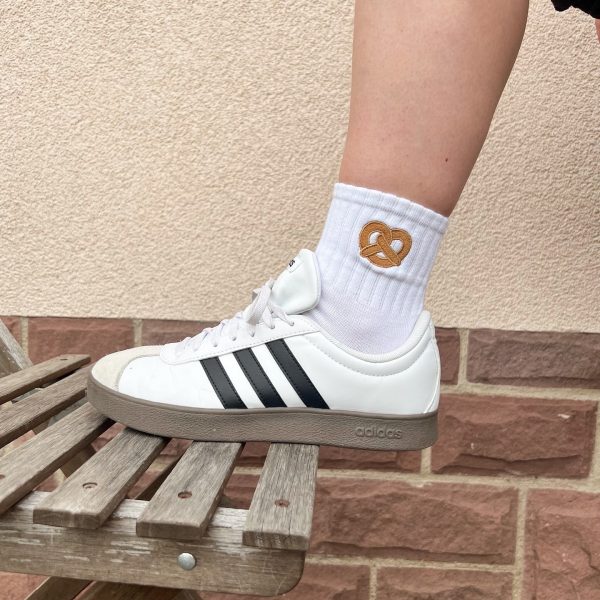 Kurz-/Viertelsocken Brezel