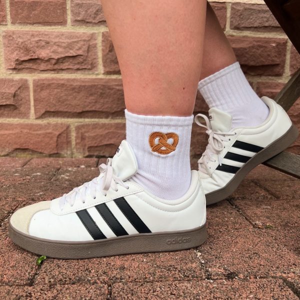 Kurz-/Viertelsocken Brezel