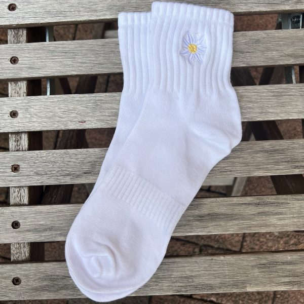 Kurz-/Viertelsocken Edelweiß