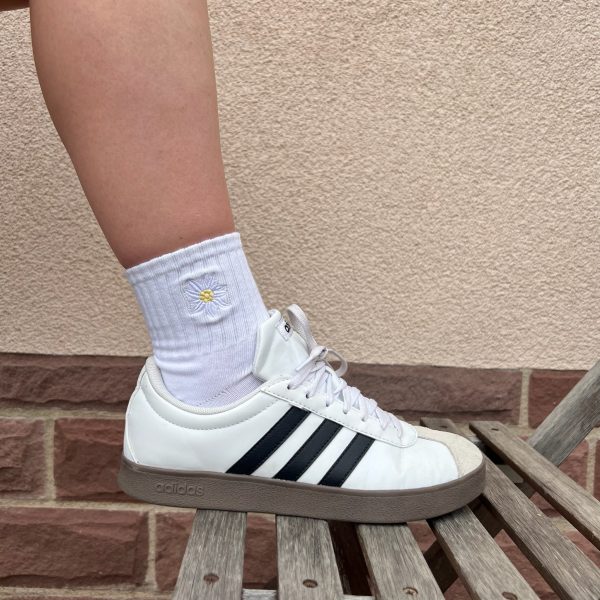 Kurz-/Viertelsocken Edelweiß