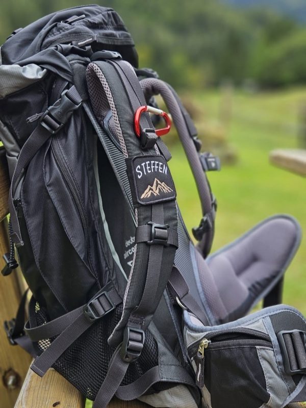 Kennzeichnung Wanderrucksack