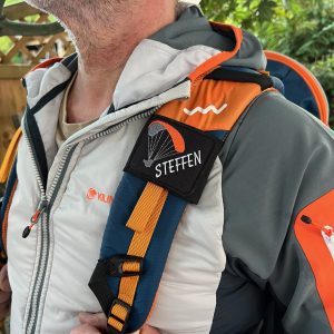 Kennzeichnung Gleitschirmrucksack