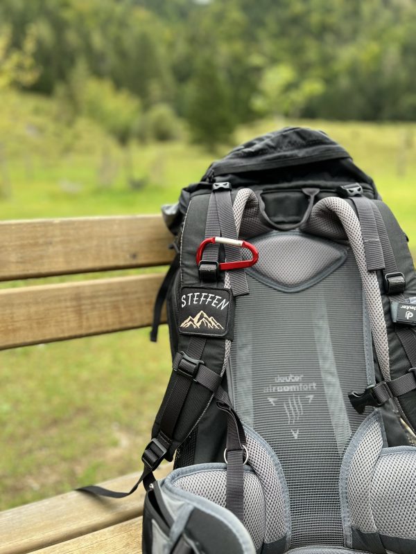 Kennzeichnung Wanderrucksack