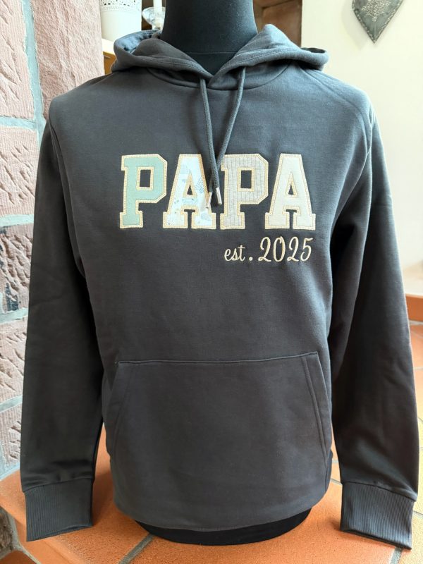 Papa-Kapuzenpullover